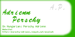 adrienn perschy business card